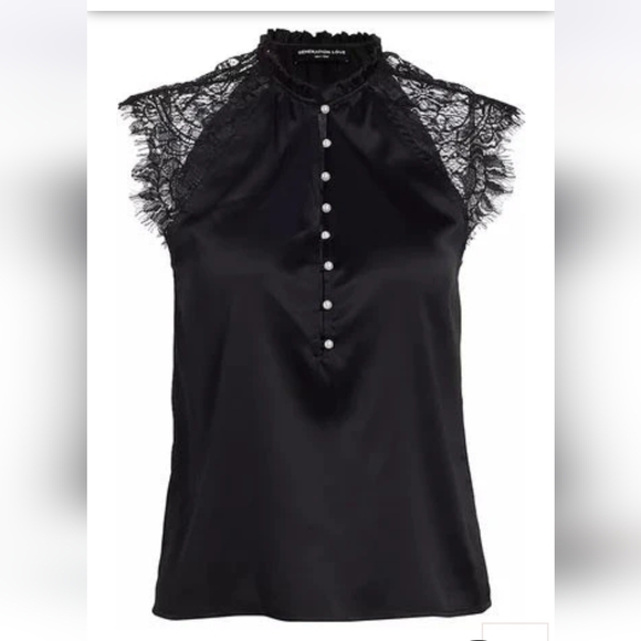 GENERATION LOVE BRIGITTE LACE BLOUSE - Picture 3 of 8